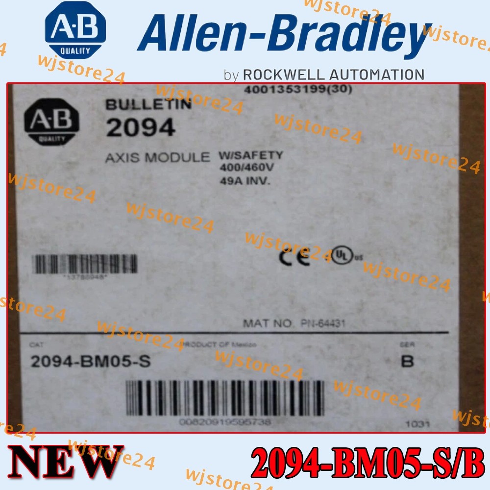 New Original AB 2094-BM05-S/B KINETIX 6000 AXIS MODULE 400/460V 40A