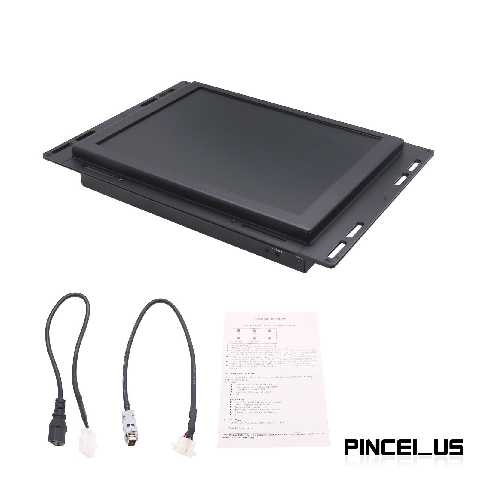 12.1″ LCD Display for Hitachi LCD Replacement Mazak CD1472-D1M CNC System CRT