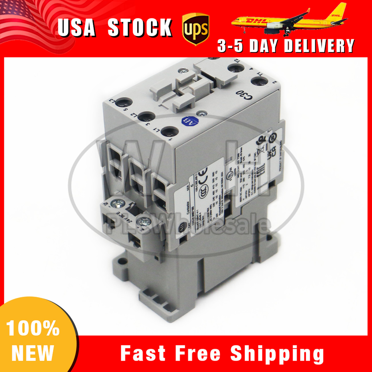 NEW Allen Bradley 100-C30EJ00 Ser C Contactor Module Rockwell Automation AB Unit