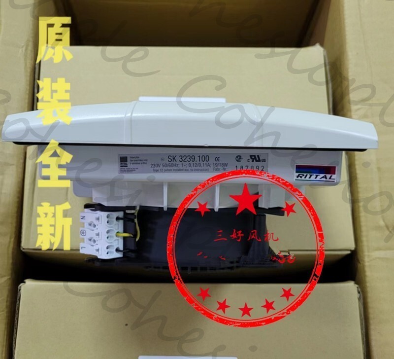 1 PCS For Rittal Cabinet cooling fan SK3239.100 AC230V Filter fan cooling fan