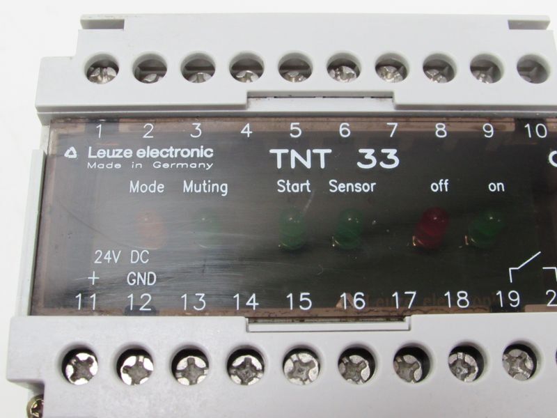 Leuze electronic TNT 33 test power supply 24V DC 4A 230V TESTED EXCELLENT CONDITION