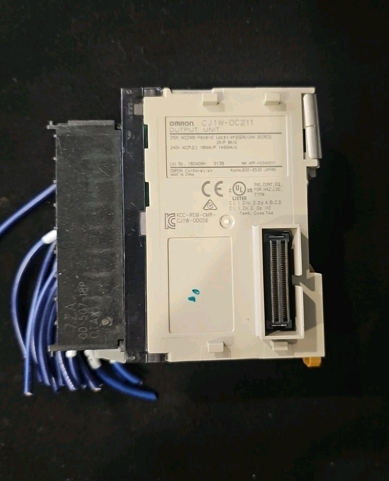 OMRON PLC CJ1W-OC211 OUTPUT UNIT SYSMAC – Free Shipping