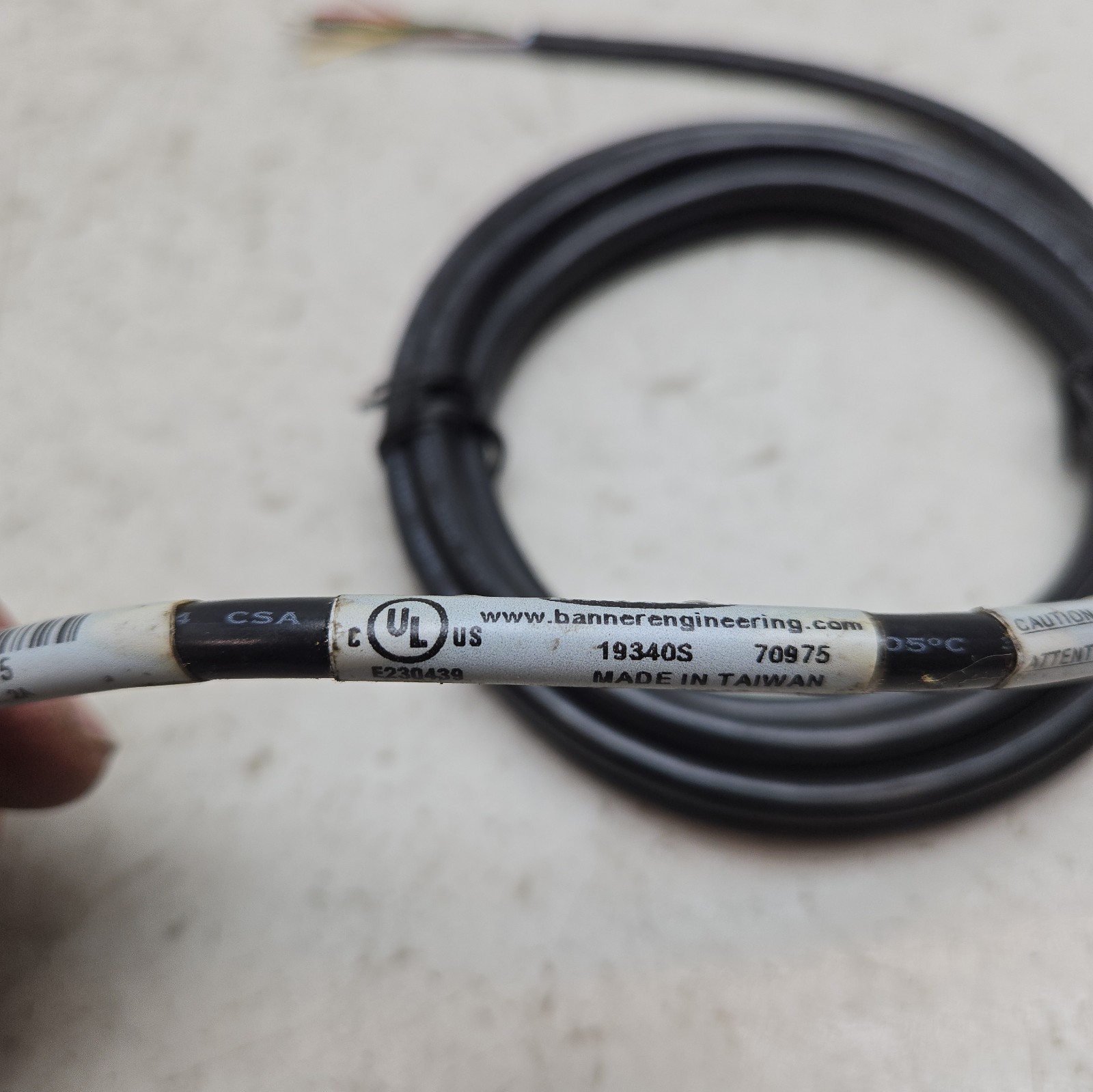 Banner Engineering MQDC2S-806 Cordset Single Ended M128-pin Straight Female New