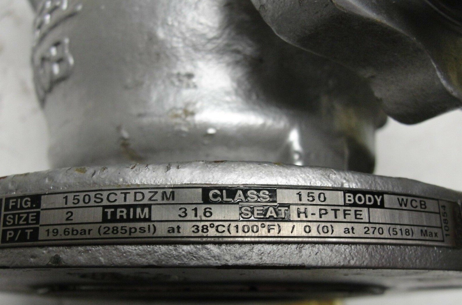 KITZ 2″ 150SCTDZM Stainless Steel Ball Valve 285 psi @ 100 Degrees Class 150