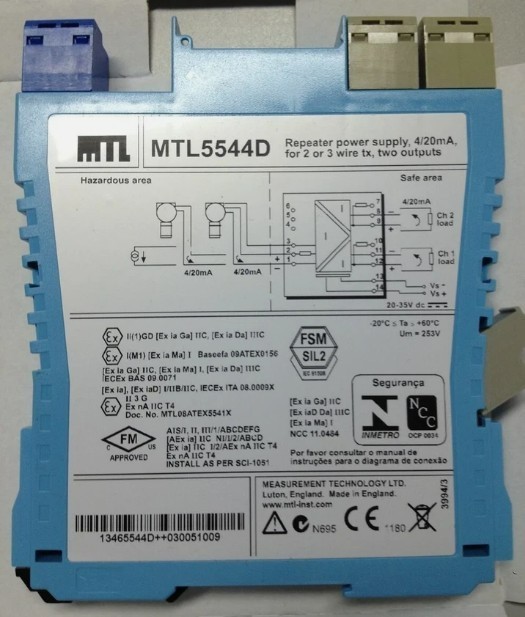 NEW MTL MTL5544D MTL Safety Barrier MTL5544D Fast Shipping