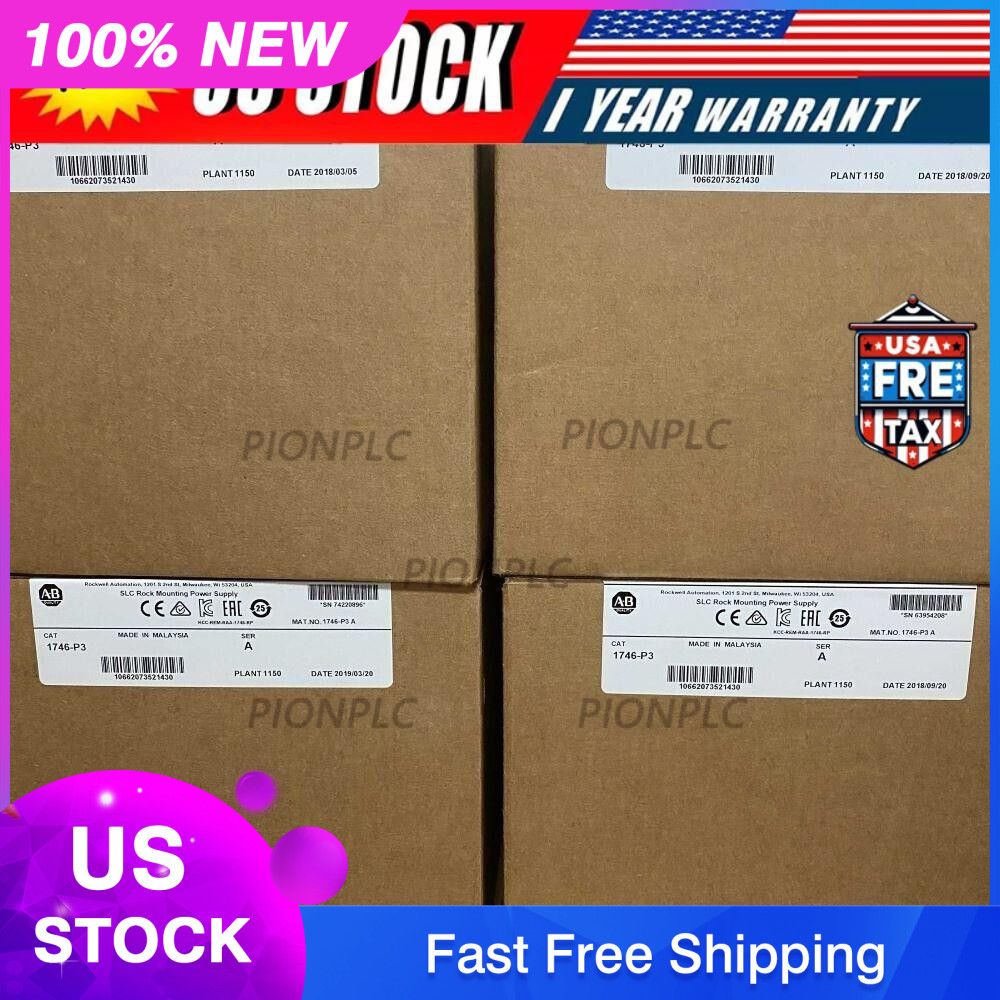 New Factory Sealed AB 1746-P3 /A SLC 500 Power Supply Module 1746P3