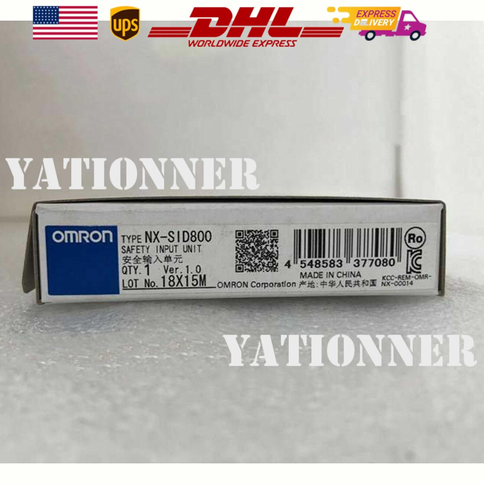 Omron NX-SID800 Safety Input Unit New One Fast Shipping NXSID800