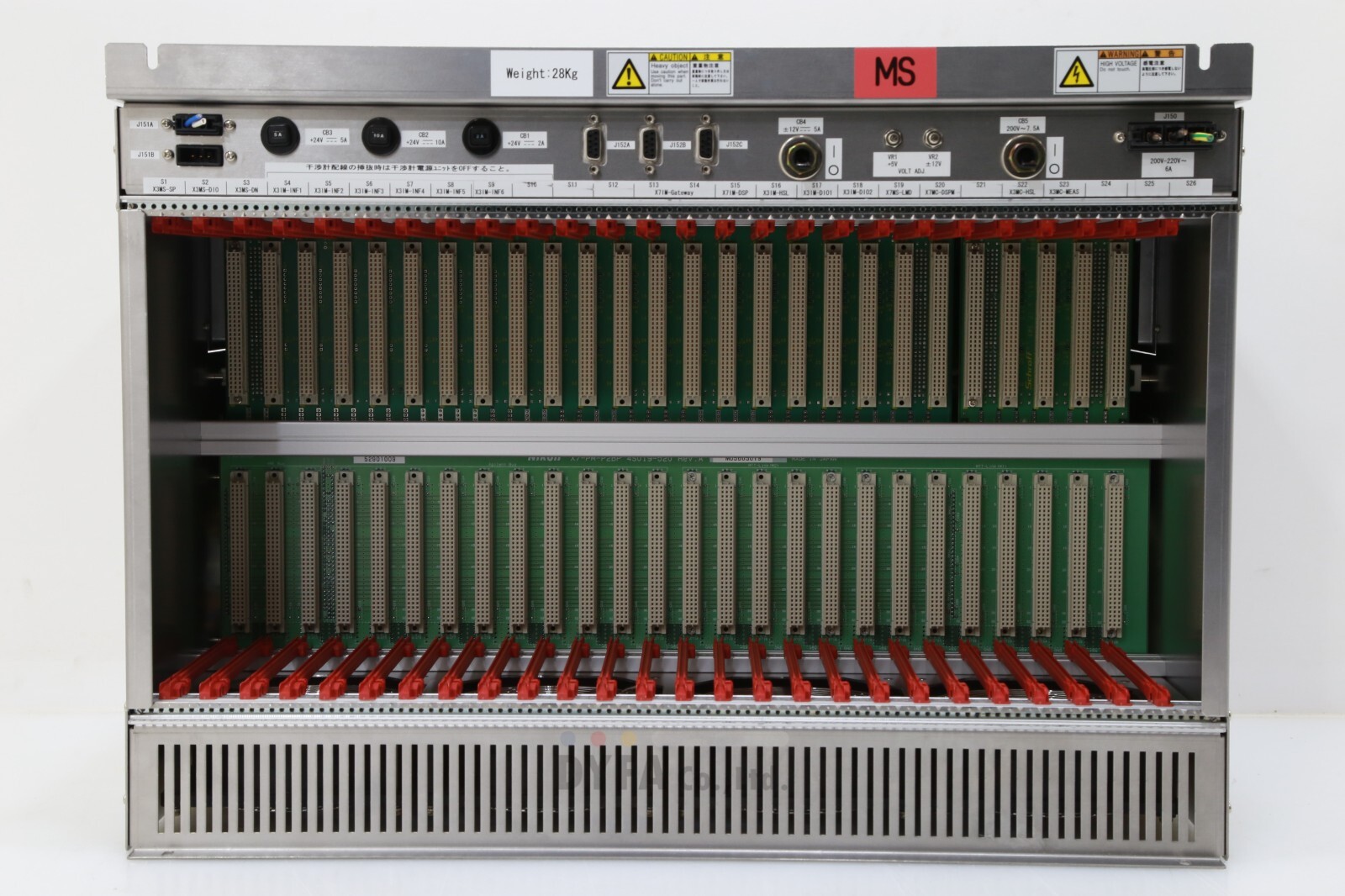 NIKON VME Rack Chassis used 4S065-538 Power on tested SEM-I-1416=9M45