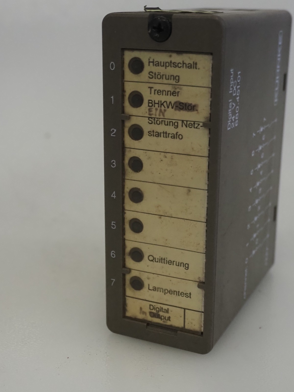 Kuhnke 680.451.01 Digital Input Module 24V DC 68045101 (*)