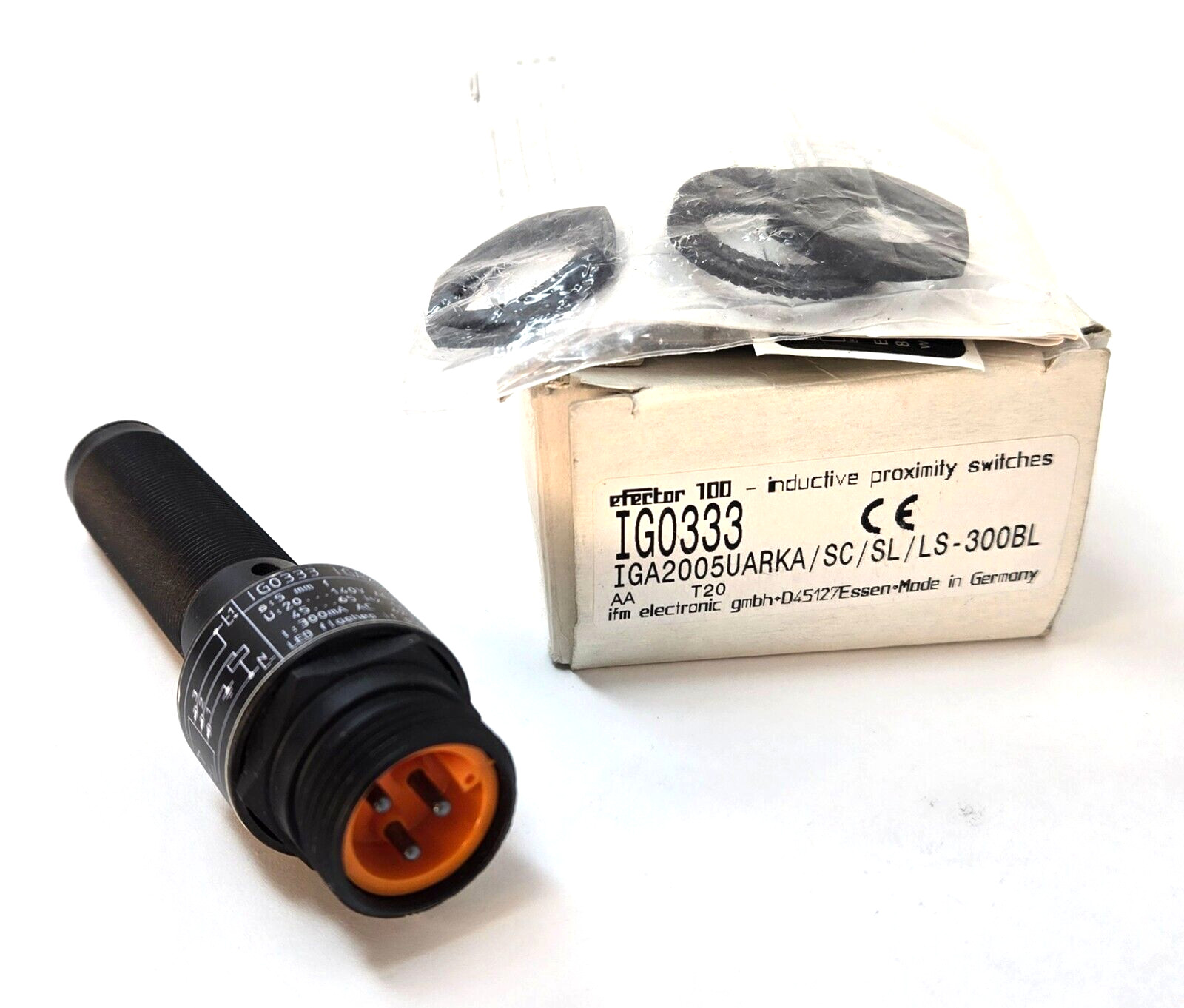 Efector IG0333 IFM Inductive Proximity Switch – Made in Germany – New in Box