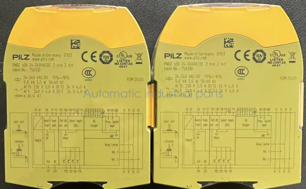 1PC PILZ 750330 safety relay PNOZ s30 24-240VACDC 2n/o 2n/c NEW Fedex or DHL