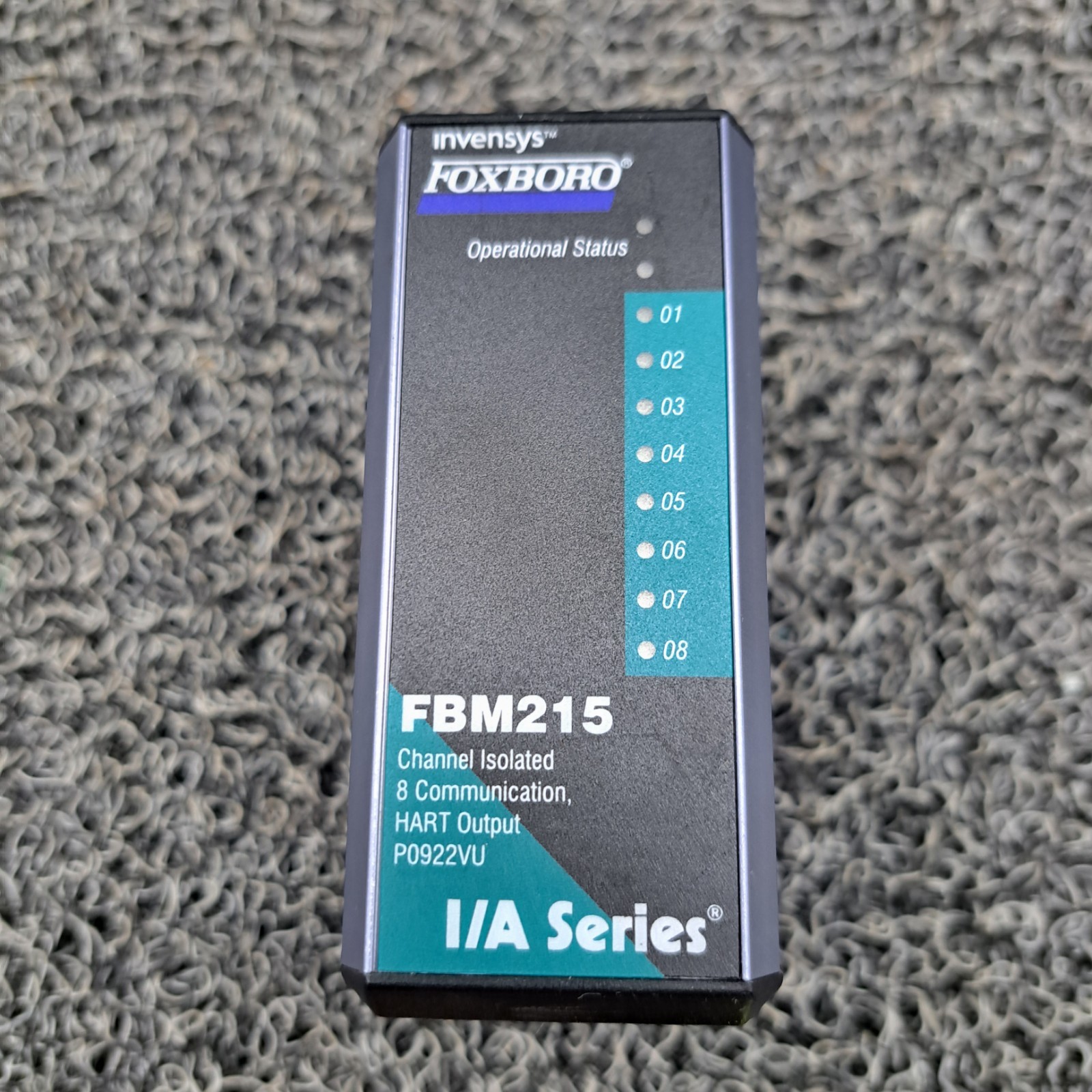 invensys Foxboro FBM215 / P0922VU I/A Series 8 Ch Isolated HART Output