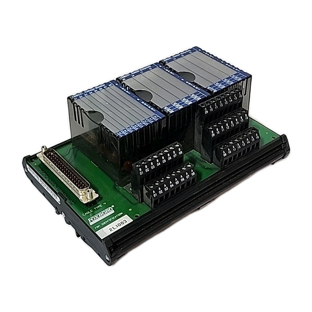 Foxboro P0916AS Termination Assembly Base Module FBM241 P0916AS0C