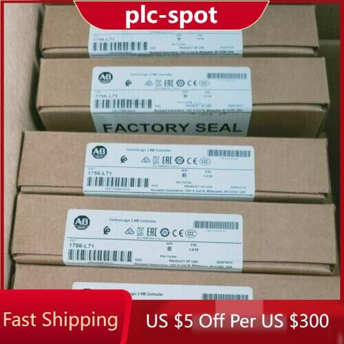 New Sealed 1756-L71 Allen Bradley ControlLogix 2MB Controller PLC 1756L71