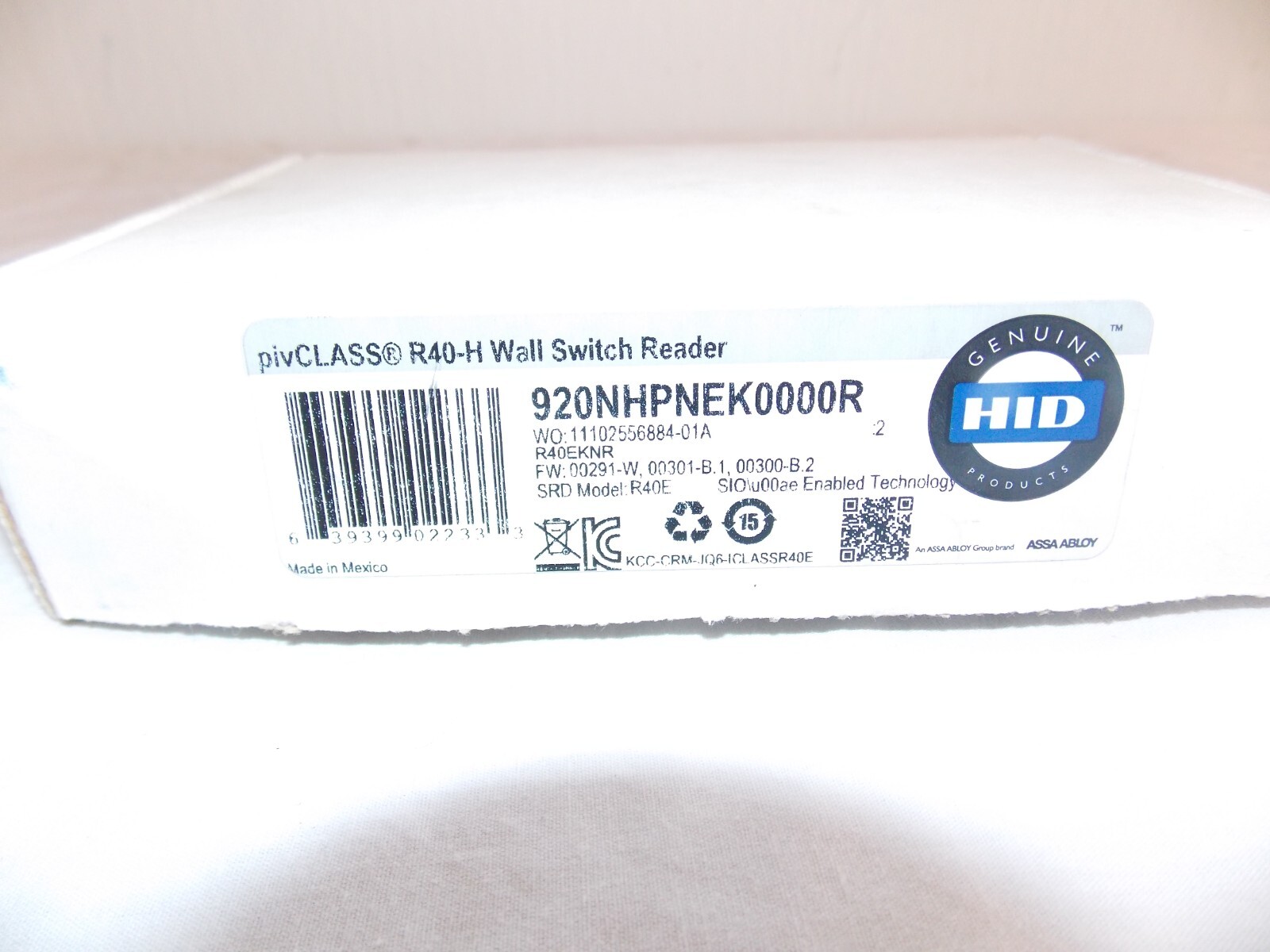 BRAND NEW GENUINE HID CORPORATION 920NHPNEK0000R R40