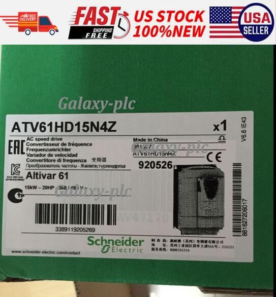 1PC Schneider ATV61HD15N4Z Inverter ATV61HD15N4Z New In Box Fast Shipping