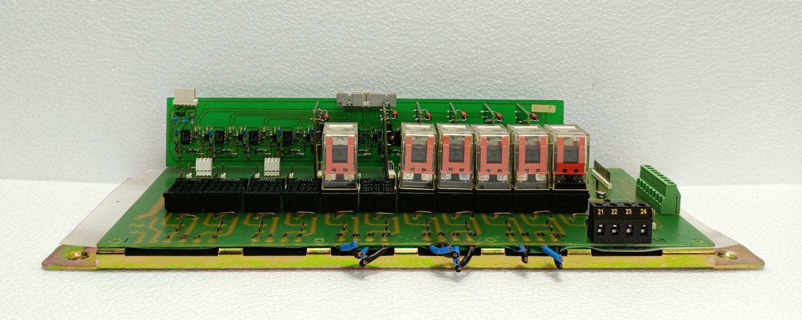 MALLING KONTROL 8727.9 PCB Relay Module Industrial Marine Control Card USED