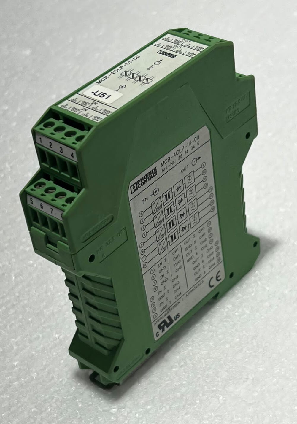 Phoenix Contact Mcr-4clp-|/|-00 Converter Module 500v