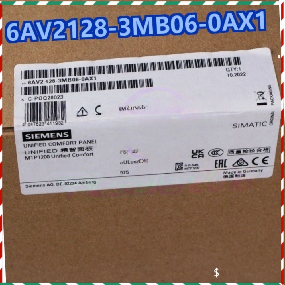 6AV2128-3MB06-0AX1 1X Brand Siemens 6AV21283MB060AX1 Fast Delivery New