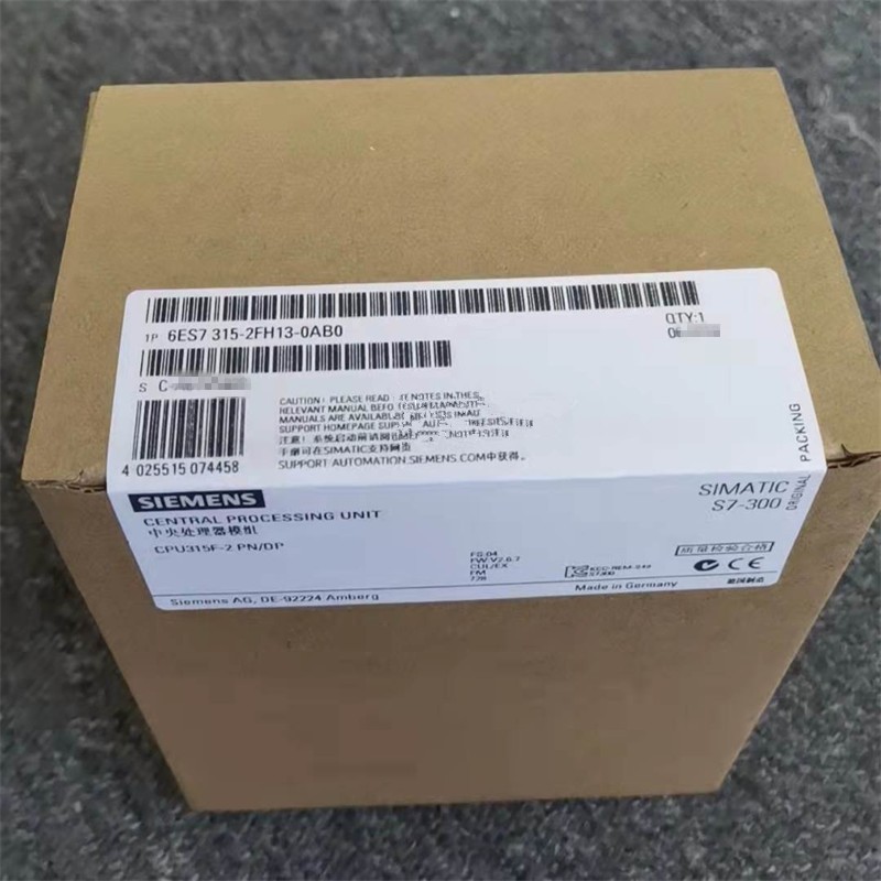 6ES7315-2FH13-0AB0 1PC NEW SIEMENS PLC MODULE 6ES7315-2FH13-0AB0