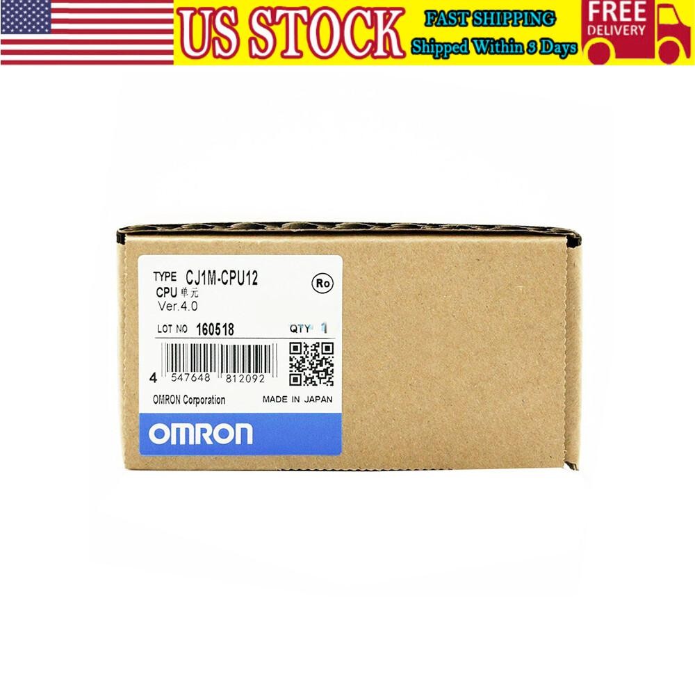 NEW OMRON CJ1M-CPU12 PLC Module US Free TAX