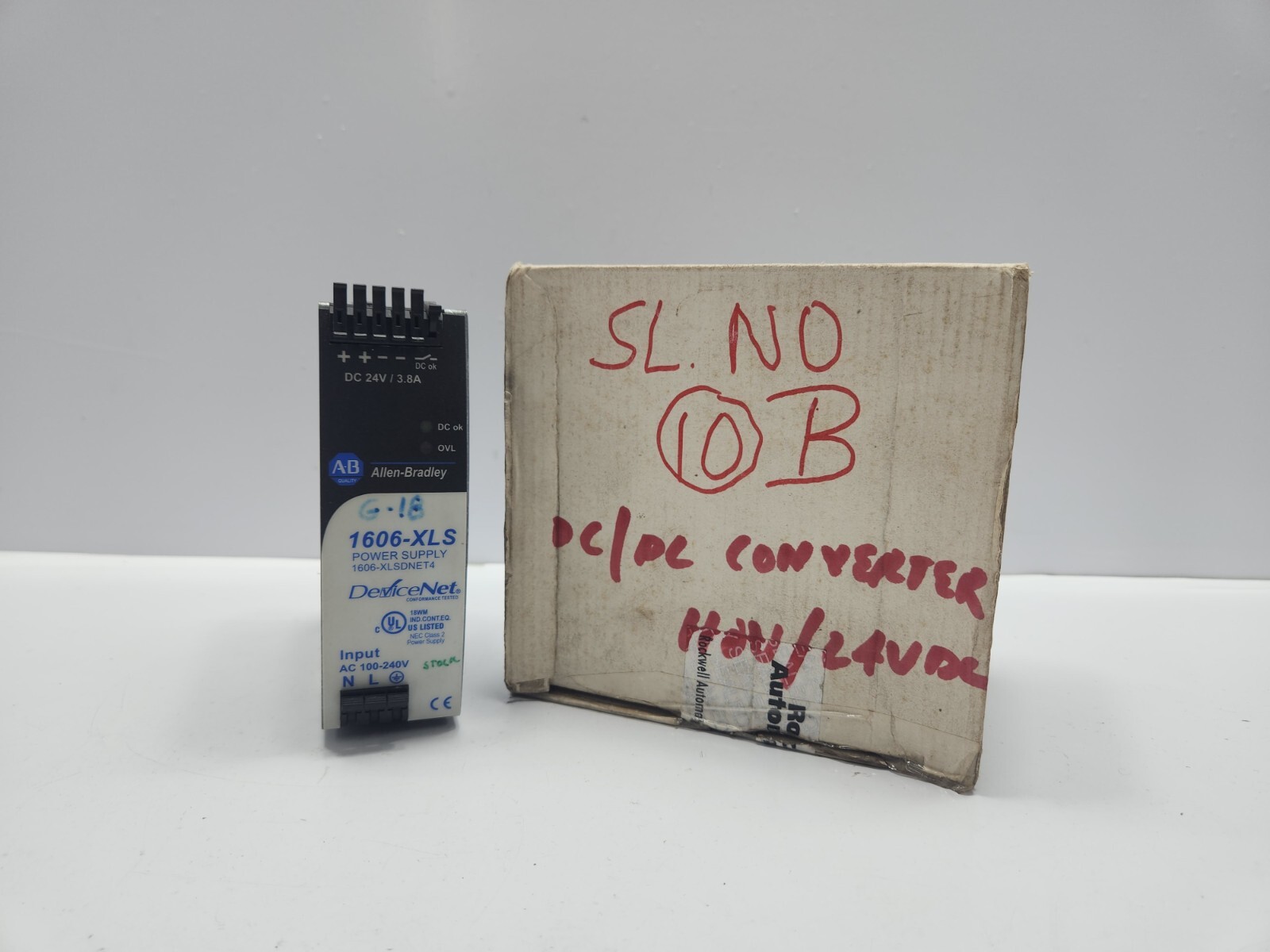 ALLEN-BRADLEY 1606-XLSDNET4 DEVICENET POWER SUPPLY UNIT 1606-XLS SER A