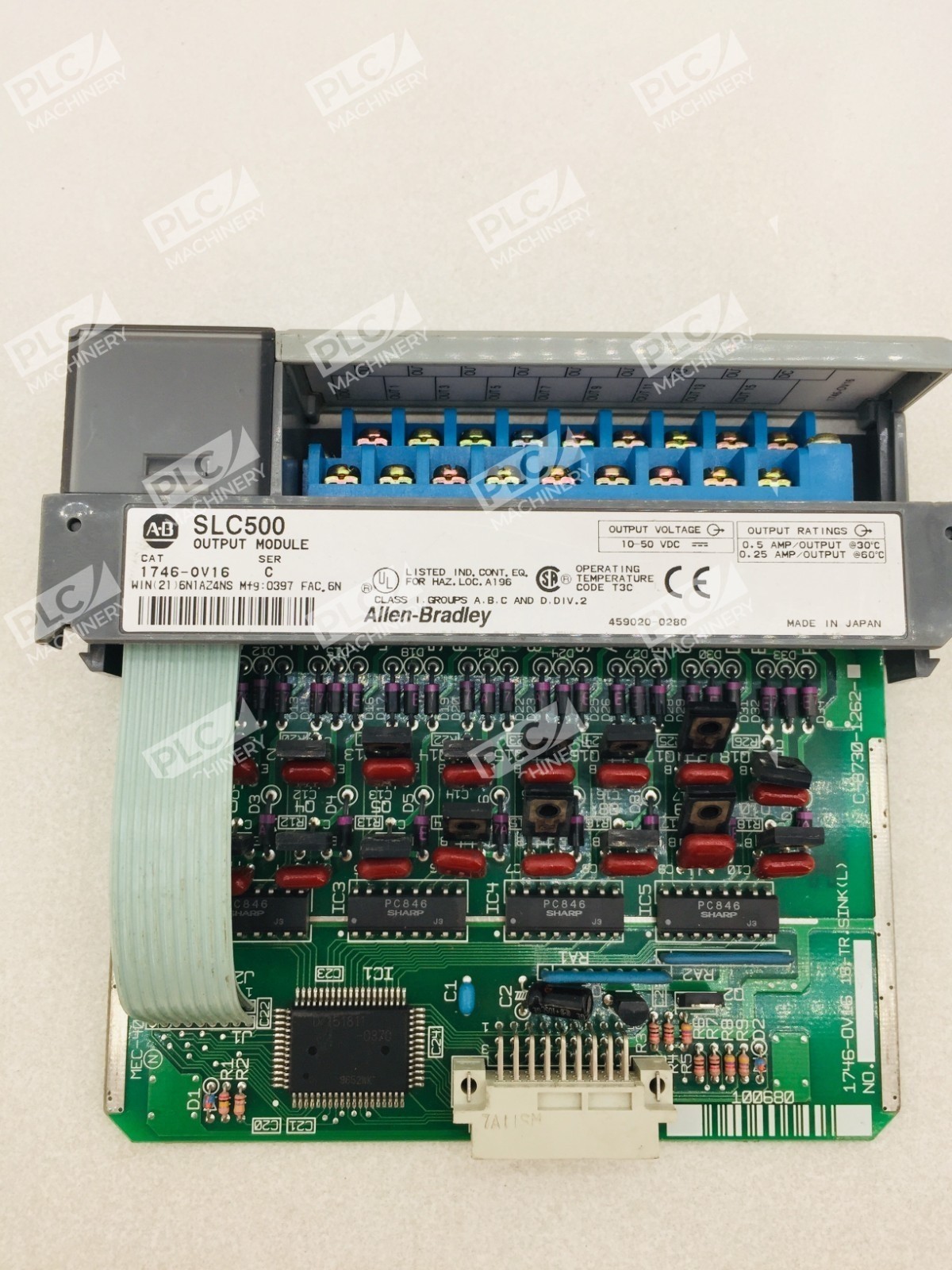 Allen Bradley 1746-OV16 Series C SLC500 Output Module