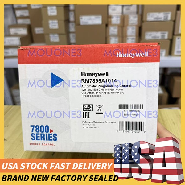 1PC Honeywell RM7895A1014 Burner Control New Sealed Free Shipping