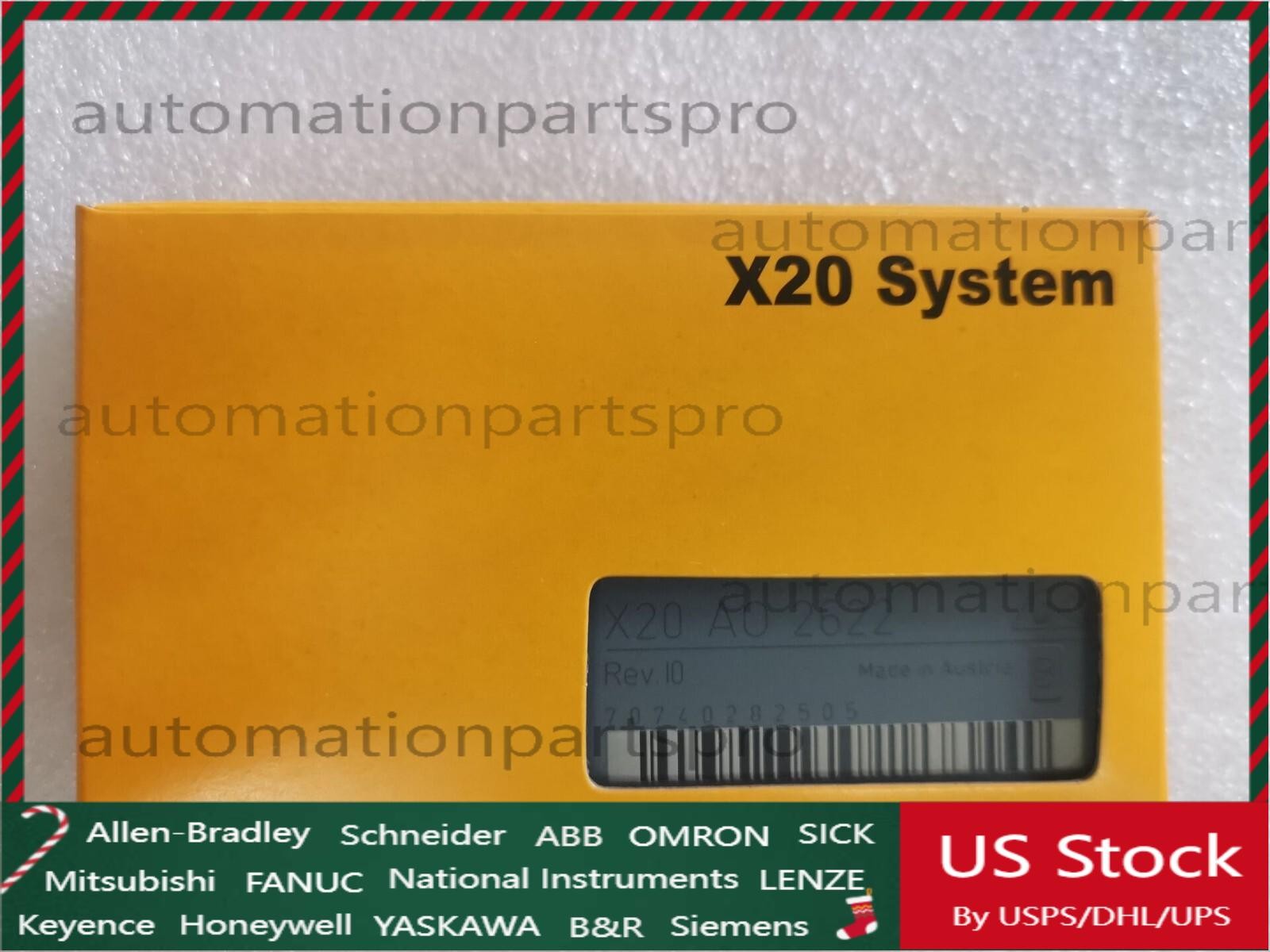 X20AO2622 1PCS New Sealed for B&R X20AO2622 X20 AO 2622 PLC Analog Output Module
