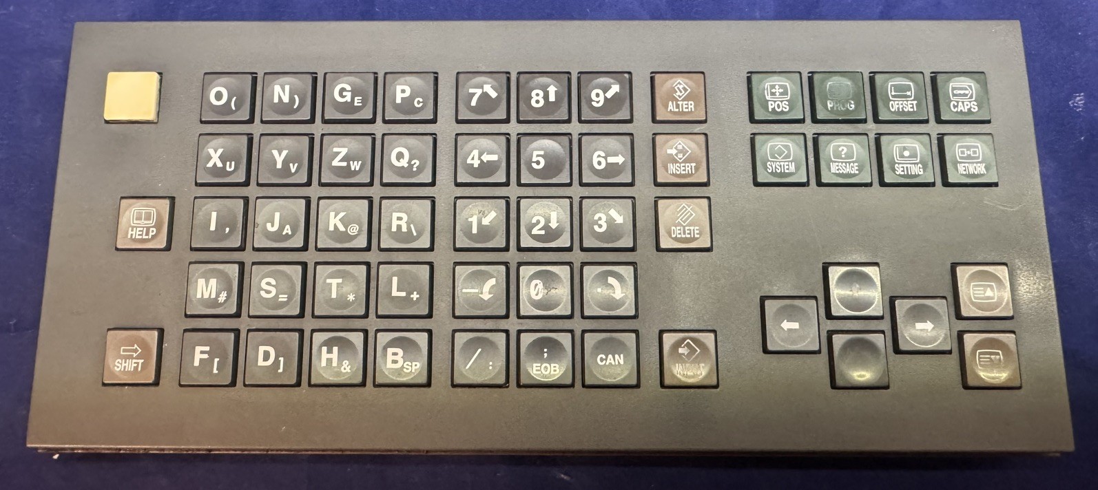 Mitsubishi KS-6MSM01A keyboard from CNC Mori Seiki
