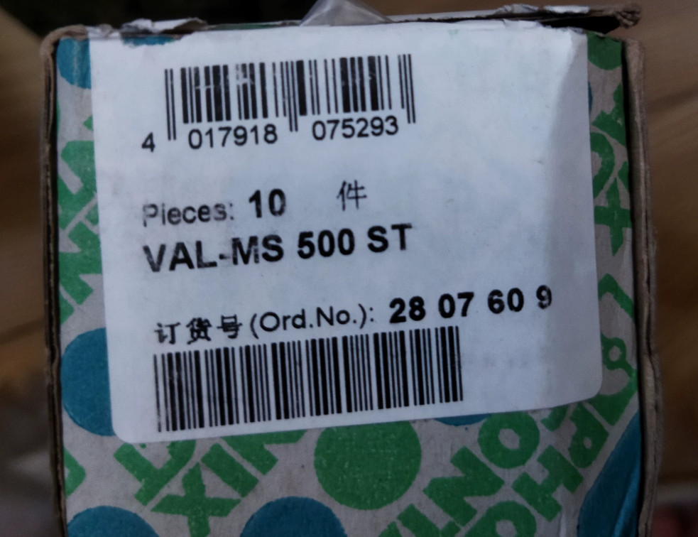 10PCS New Phoenix contact protector VAL-MS 500 ST 2807609 Free Ship
