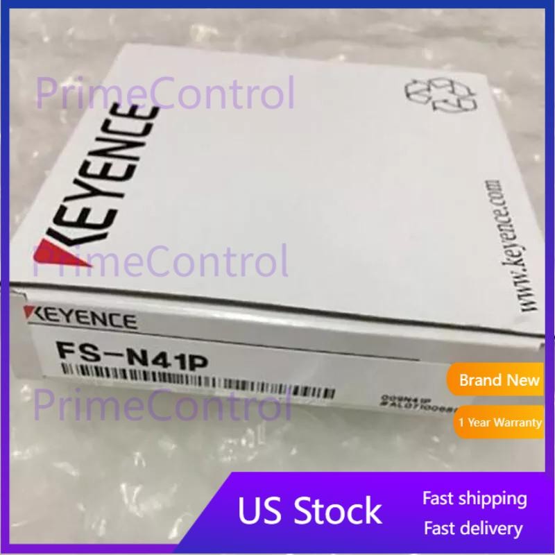 1pcs One Keyence FS-N41P Fiber Amplifier Sensor New In Box Fast Shipping