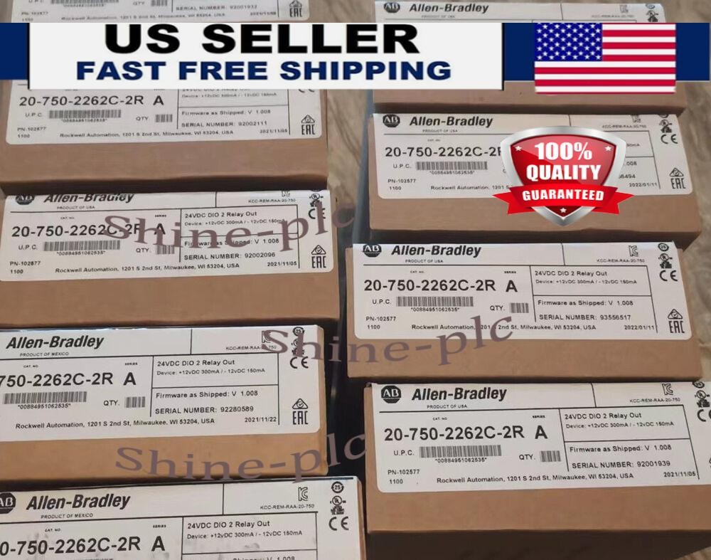 Allen-Bradley 20-750-2262C-2R 24V DC IO Option Module NEW Factory Sealed