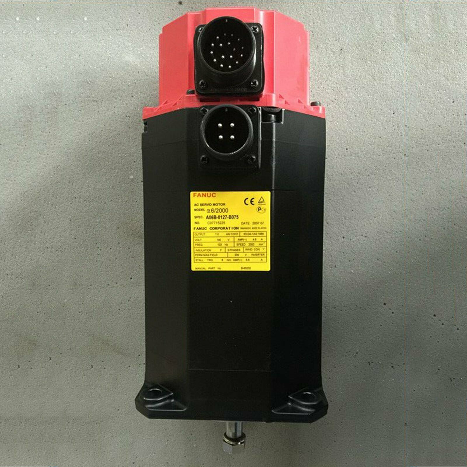 Used A06B-0127-B075 For Fanuc Servo Motor Free Shipping