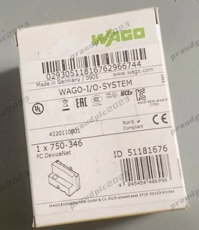 750-346 New WAGO 750346 PLC Module In Box