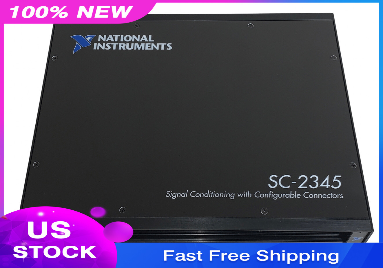 *New* National Instruments SC-2345 Signal Conditioning SCC Enclosure & SCC-P