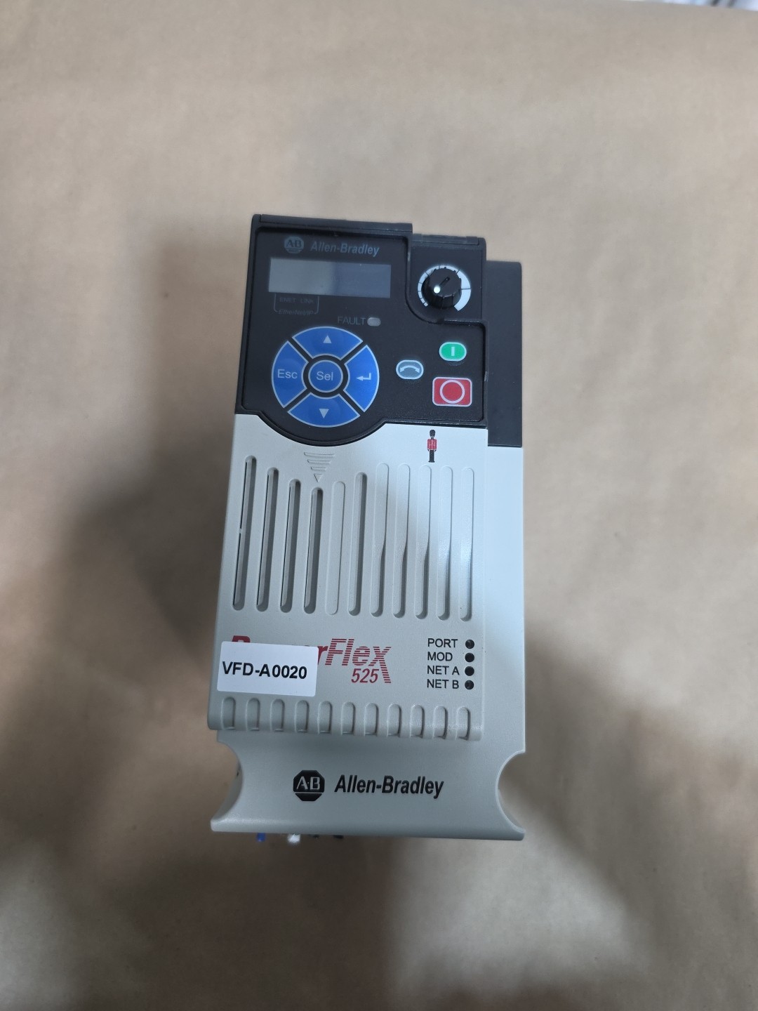 ALLEN BRADLEY POWERFLEX 525 25B-D010N104 4.0kW 5.0HP LATE MODEL