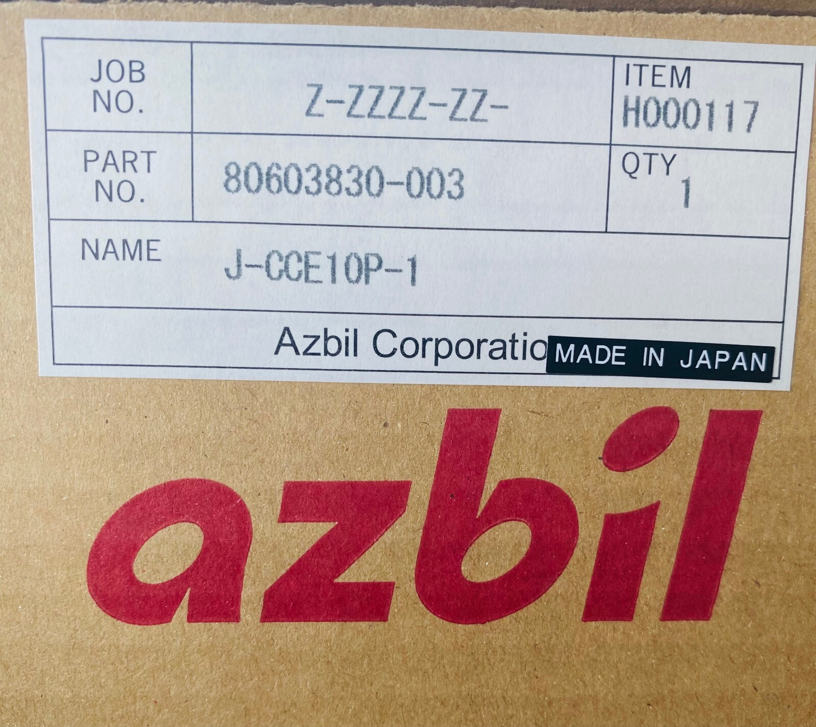 Azbil 80603830-003 Advanced-PS™ Data Hiway System ICE Board Replacement J-CCE10P