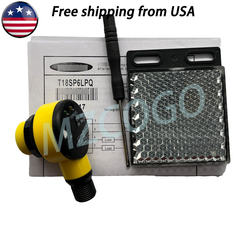 NEW For BANNER T18SP6LPQ Photoeye 33417 photoelectric Switch 10-30 VDC 150mA