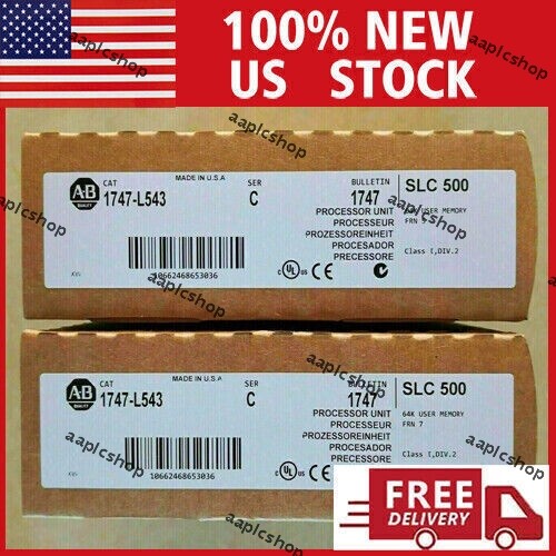 1 PC New Sealed Allen-Bradley 1747-L543 /C SLC 500 CPU Processor Controller US