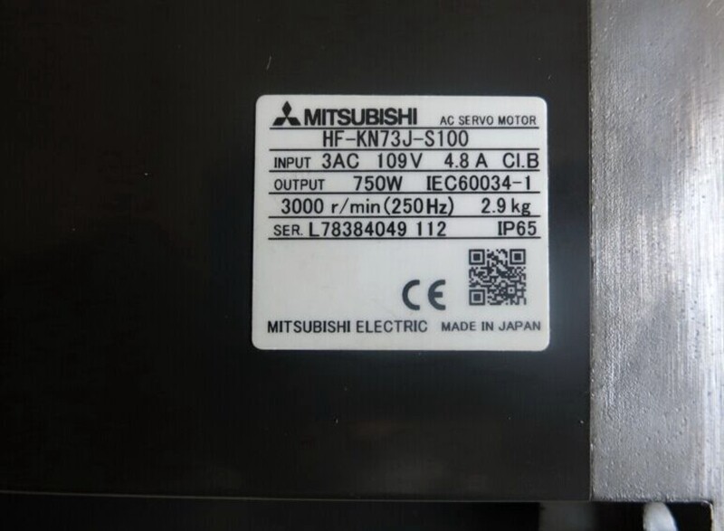 One Mitsubishi Servo Motor HF-KN73J-S100 New Expedited Shipping