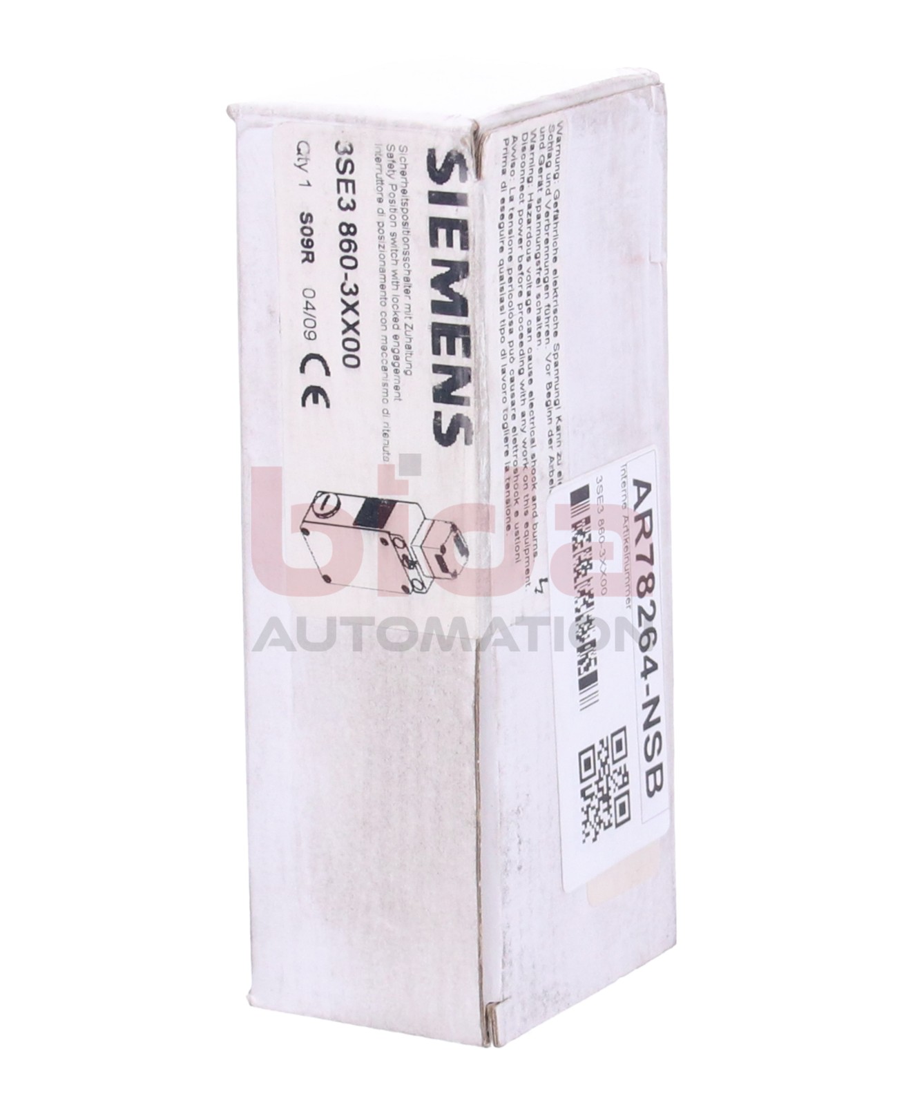 Siemens 3SE3 860-3XX00 / 3SE3860-3XX00 POSITION SWITCH / POSITION SWITCH 24