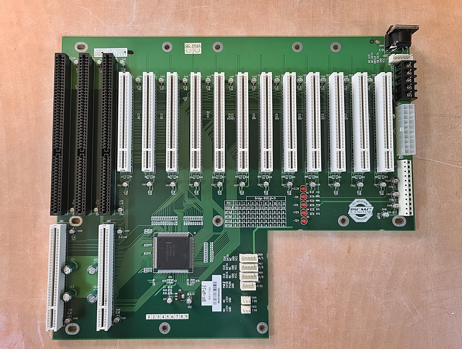 PICMG PCI Industrial Back Plan Board BPF-14P12-E