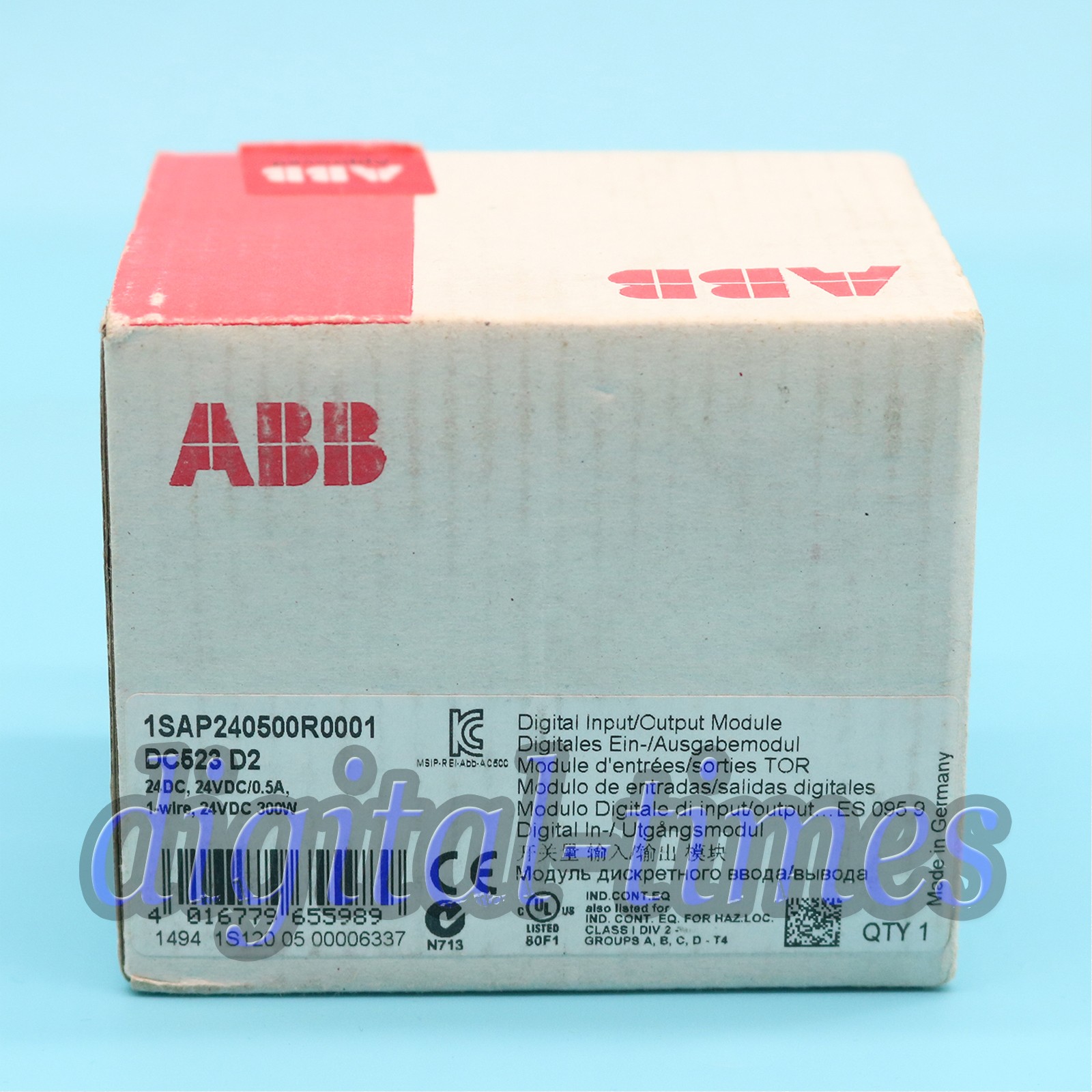 one New ABB DC523 switch input/output Module 1SAP240500R0001 Free Ship
