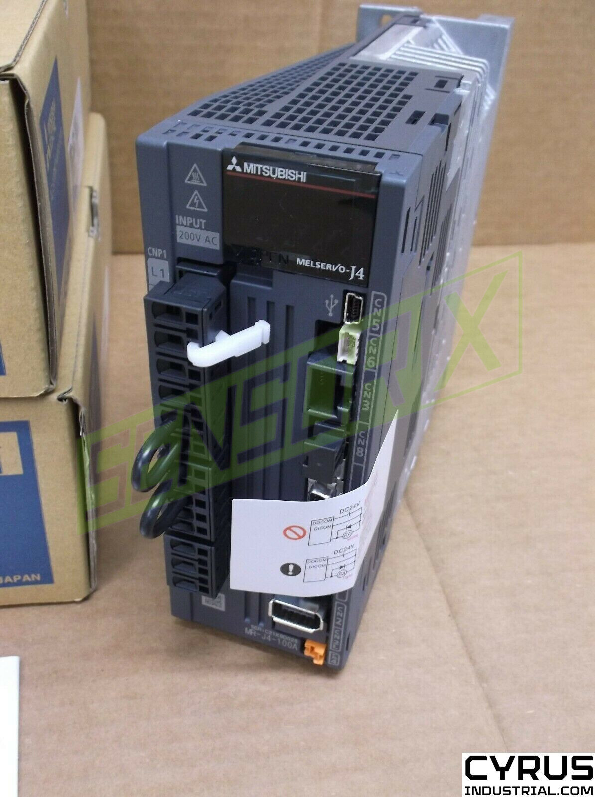 Mitsubishi MR-J4-100A MELSERVO J4 series AC Motion Servo drive unit /amplifier ~