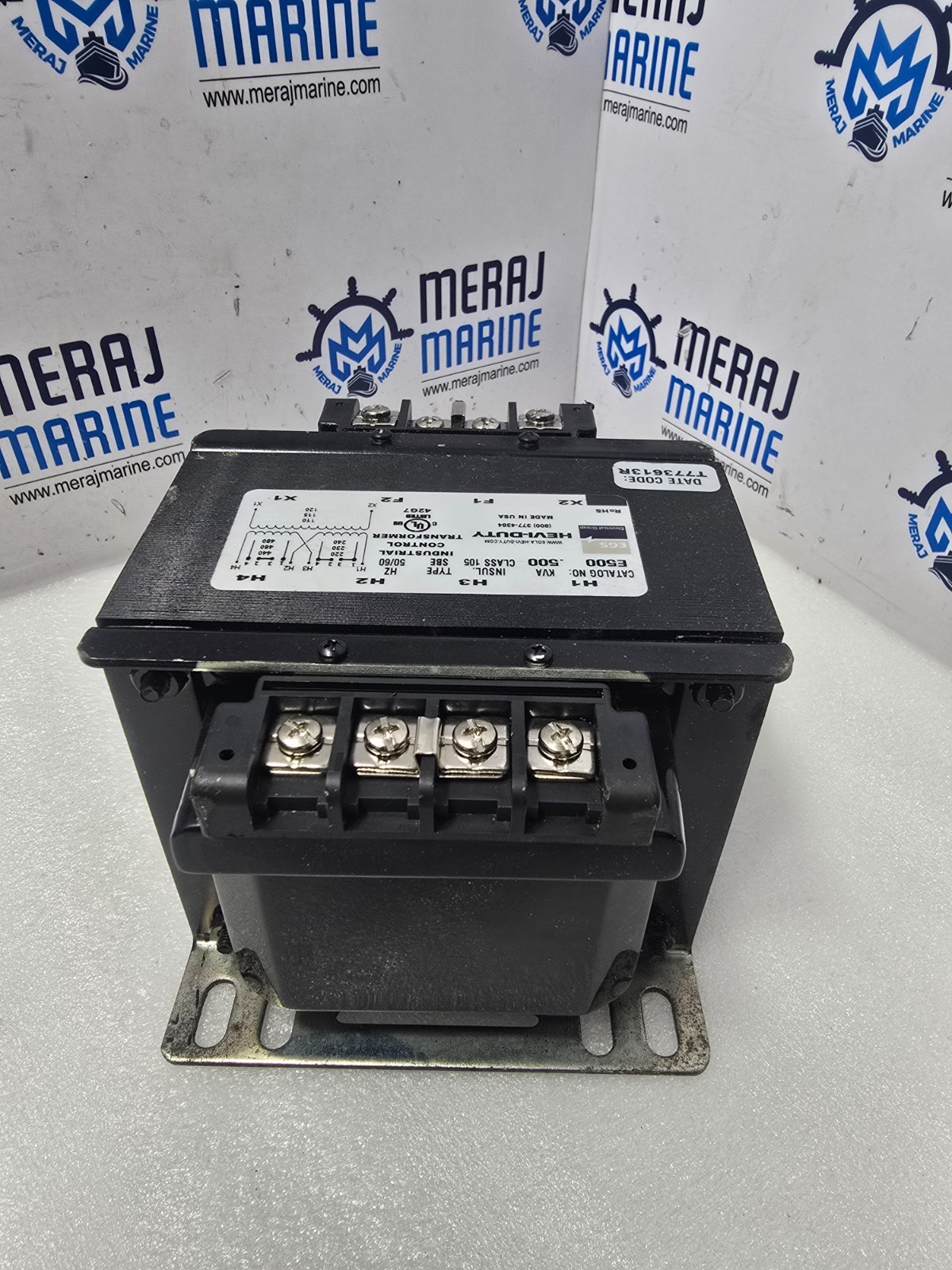 EGS E500 Industrial Control Transformer KVA .500 Type SBE Hz50/60 SOLA-HEVI-DUTY