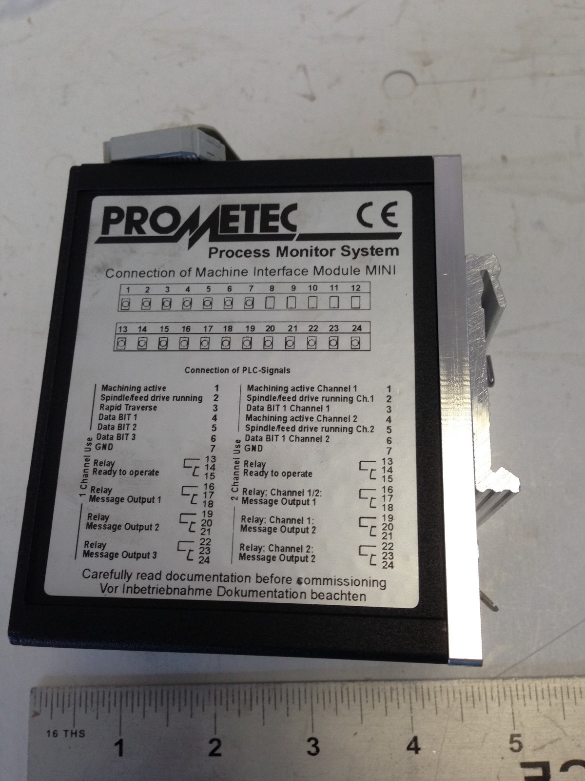 NEW OLD PROMETEC MINI PROCESS MONITOR SYSTEM MACHINE INTERFACE MODULE,FL