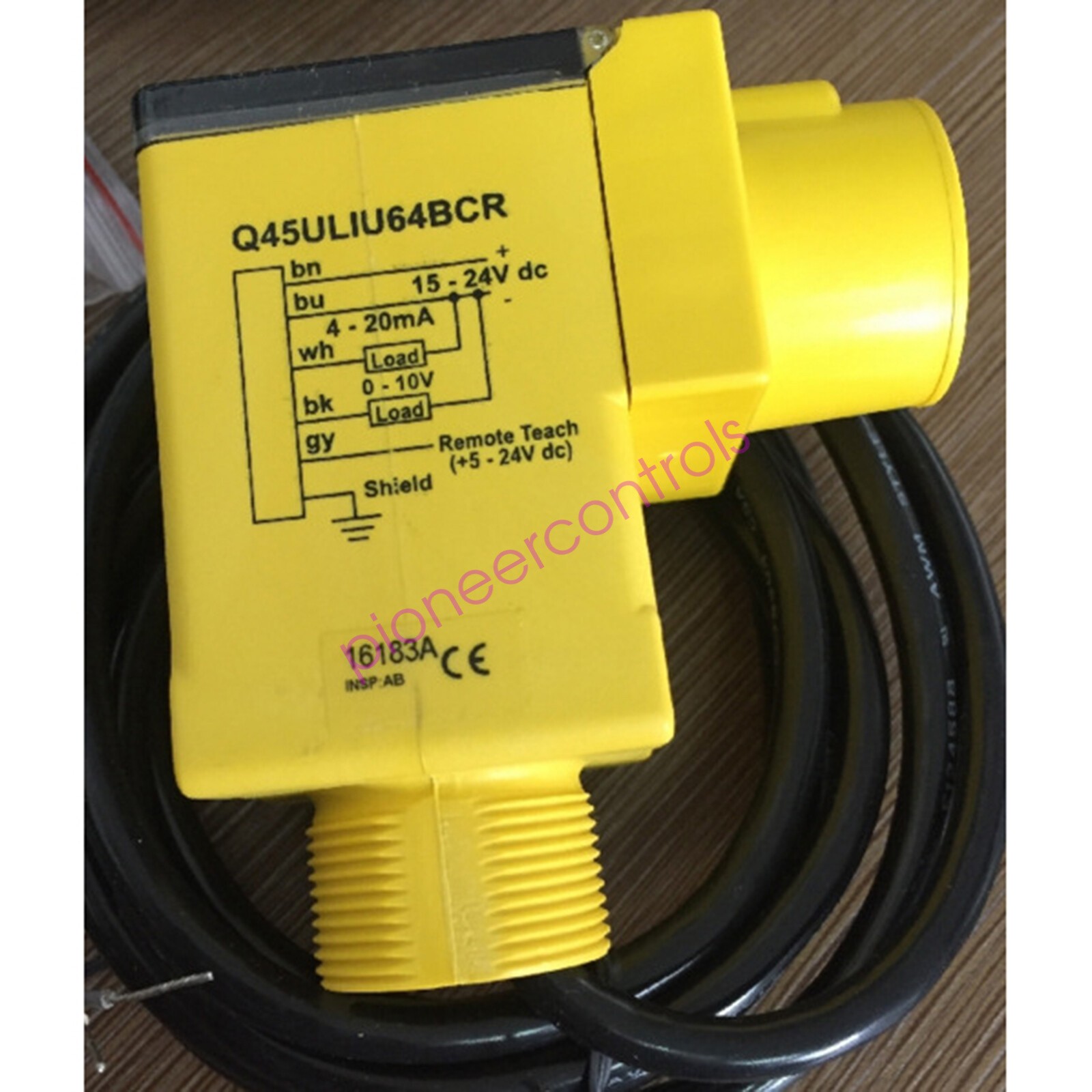 1pcs New BANNER Q45ULIU64BCR Ultrasonic Sensors spot stock