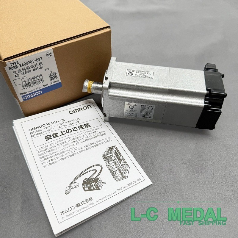 New Brand Servo Motor R88M-K40030T-BS2 for Omron R88MK40030TBS2 2.4A