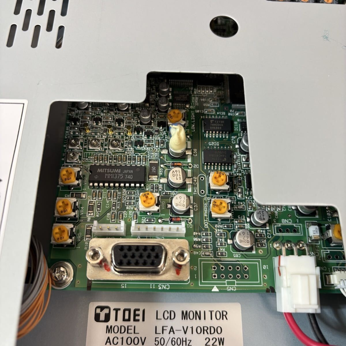 TOEI LCD Monitor LFA-V10RD0 22W US Free TAX maintenance required